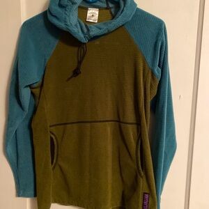 Melanzana Blue and Green Women's Pullover